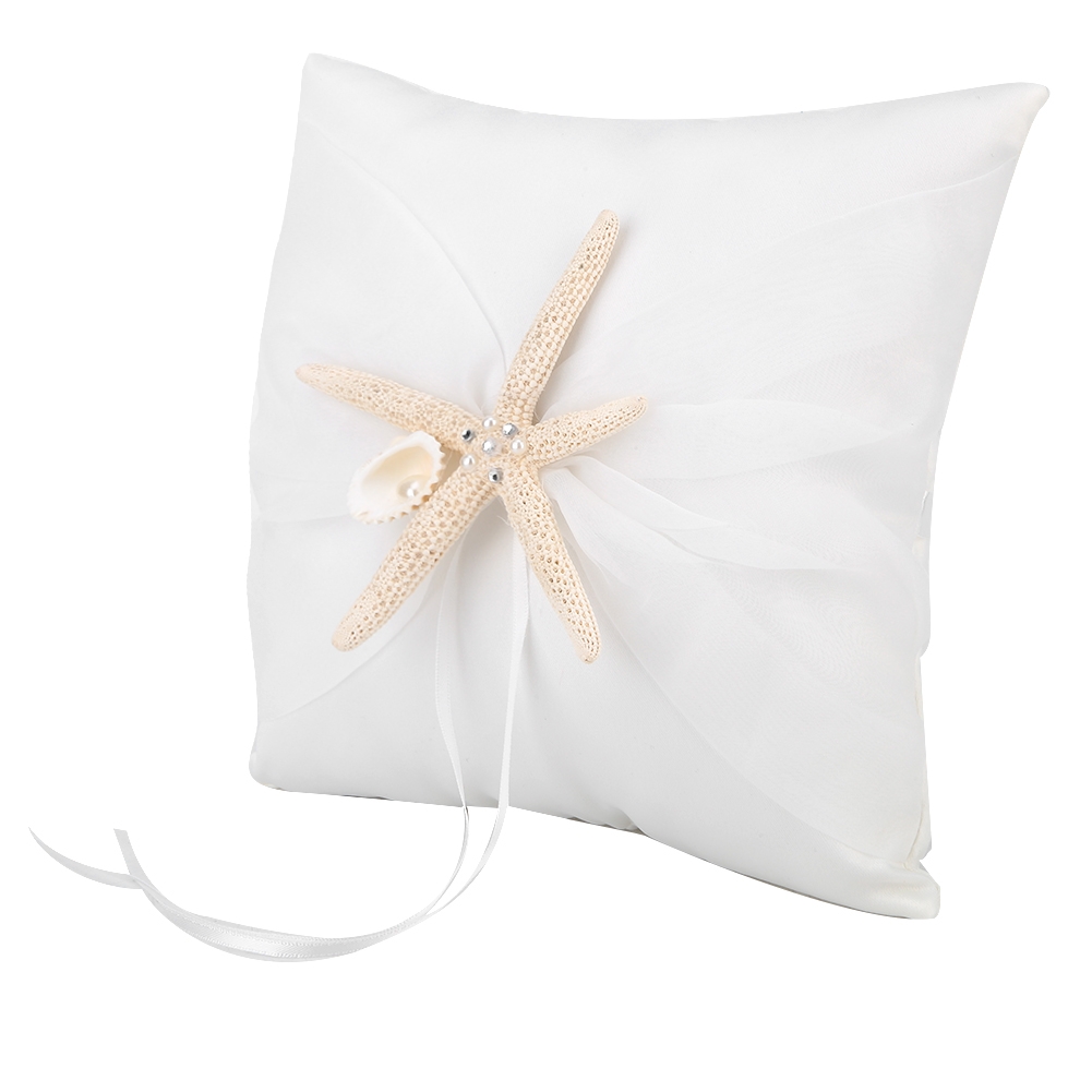 Ring Bearer Pillow - Poduszka na obrączki w kolorze kości