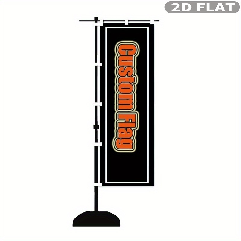 Wedding Party Supply - 1 szt. Płaska flaga Nobori 2D