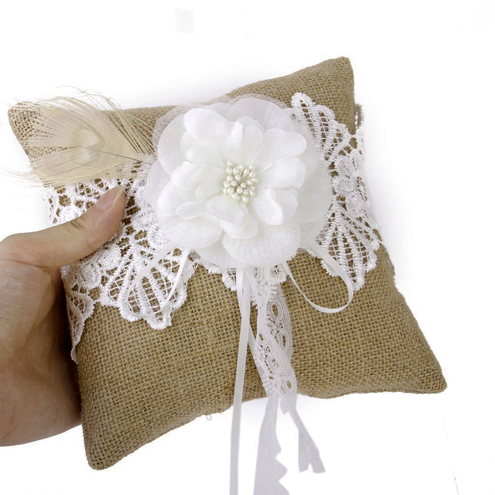 Poduszka na obrączki ślubne z  – Ring Bearer Pillow recenzja i cena