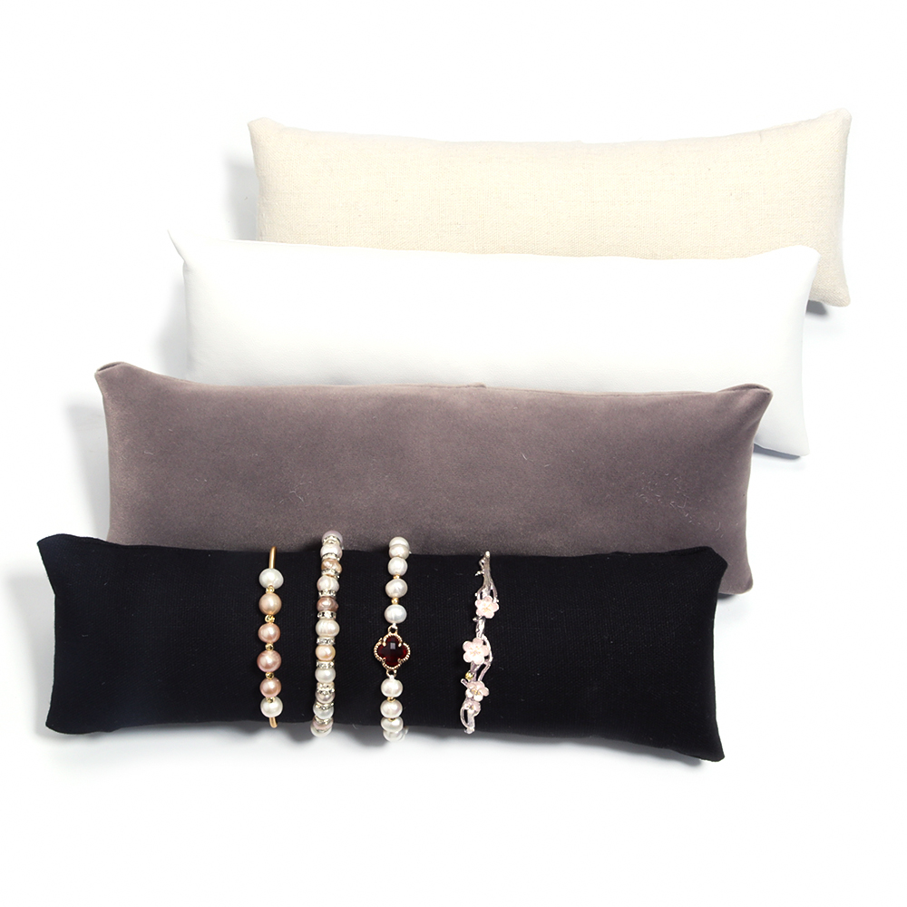 1Pc PU Leather Velvet Jewelry  – Ring Bearer Pillow recenzja i cena