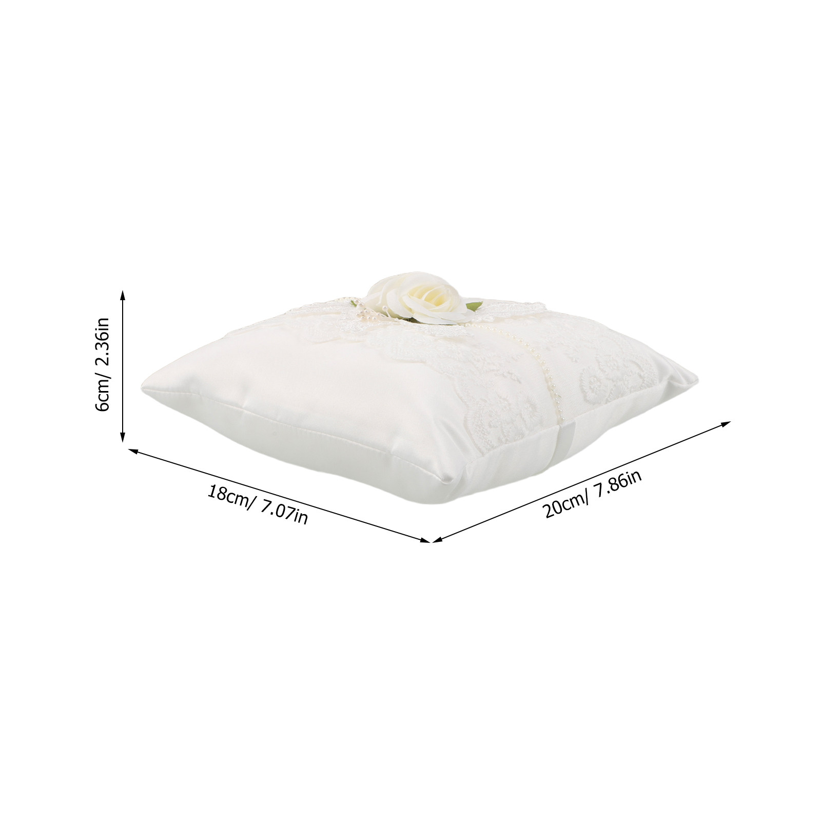 Poduszka na obrączki ślubne z  – Ring Bearer Pillow recenzja i cena