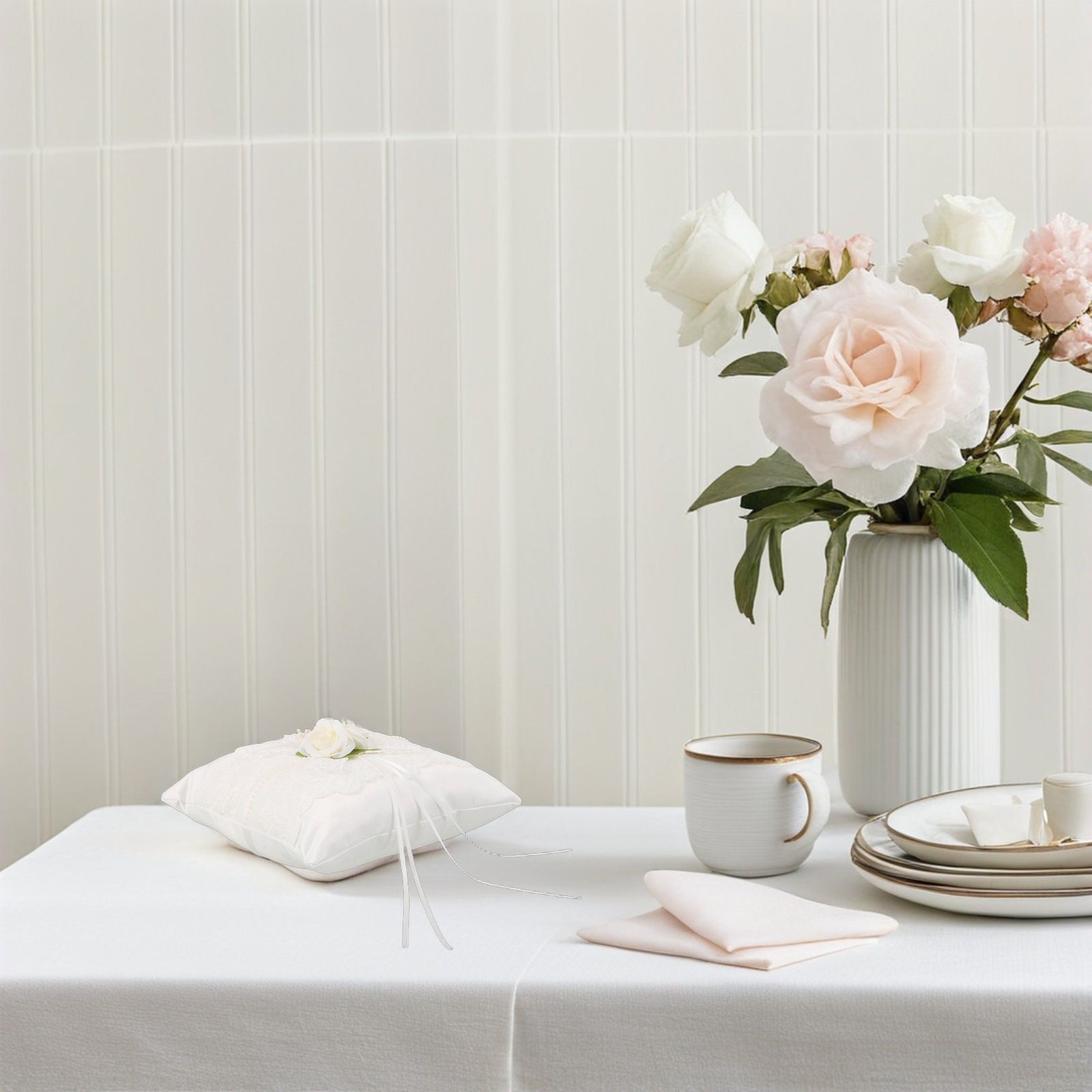 Poduszka na obrączki ślubne z  – Ring Bearer Pillow recenzja i cena