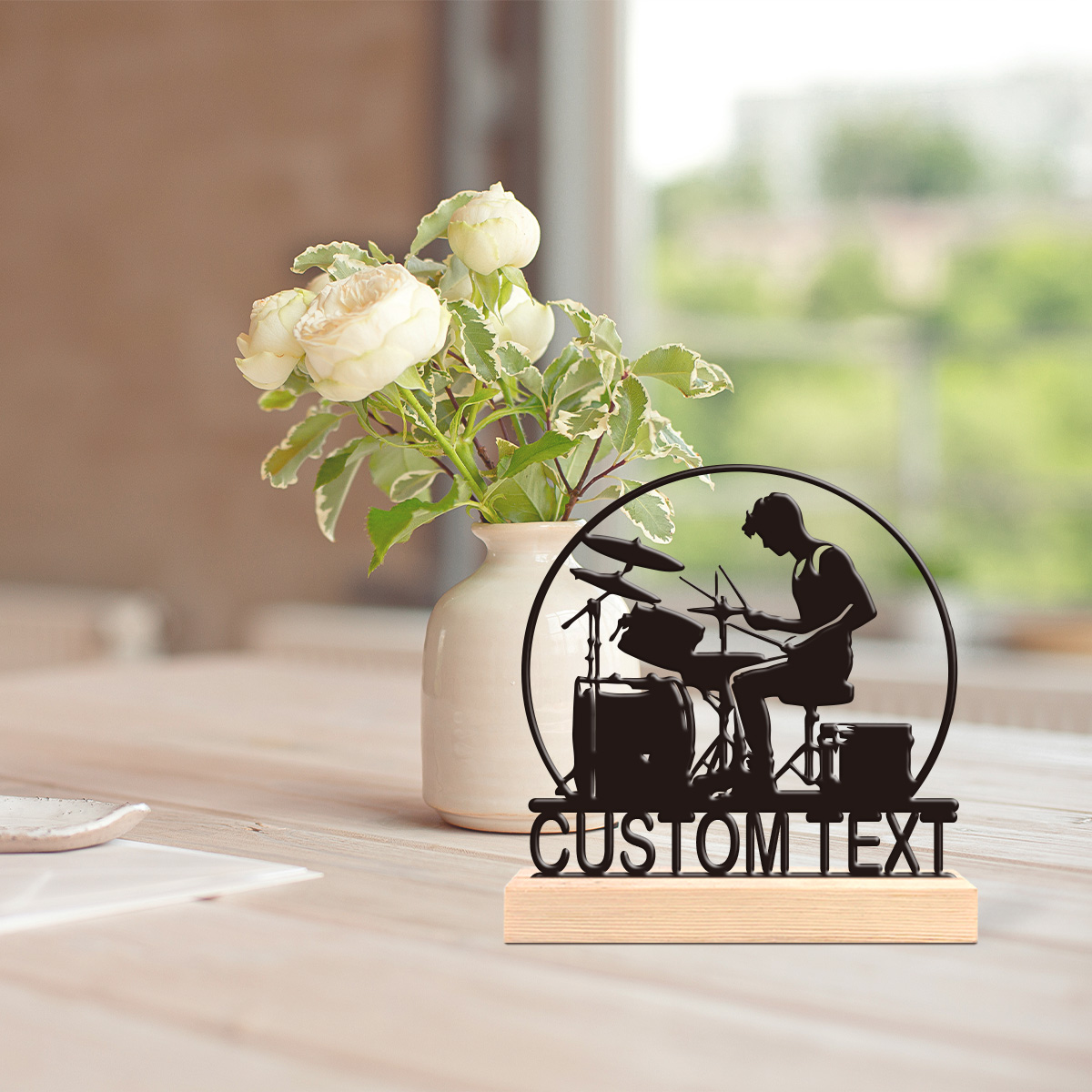 1 szt. Ciekawa metalowa statue – Wedding Party Supply recenzja i cena