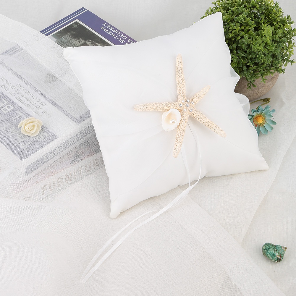 Poduszka na obrączki w kolorze – Ring Bearer Pillow recenzja i cena