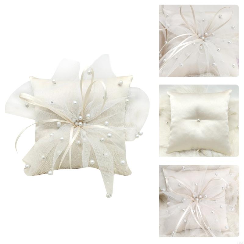 Ręcznie robiona poduszka Białe – Ring Bearer Pillow recenzja i cena