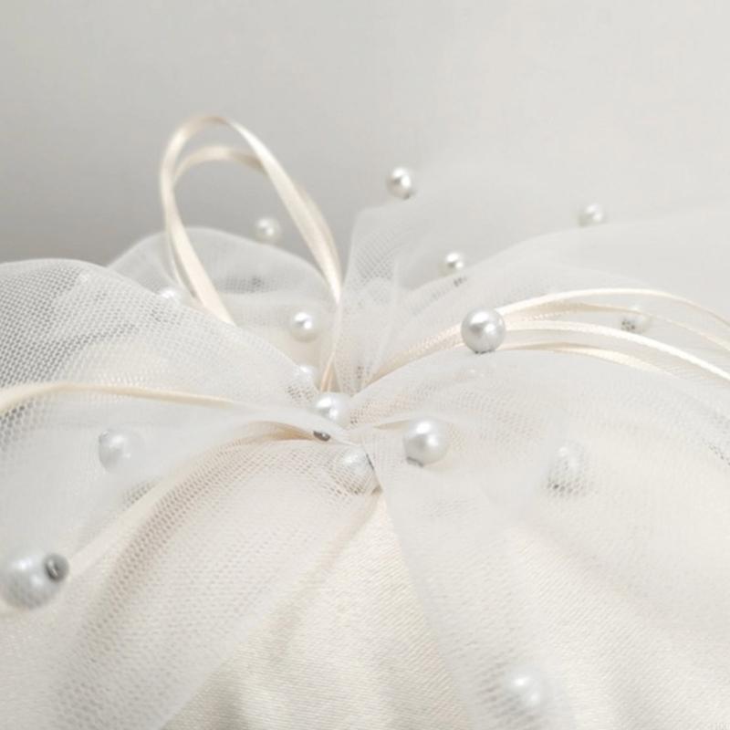 Ręcznie robiona poduszka Białe – Ring Bearer Pillow recenzja i cena