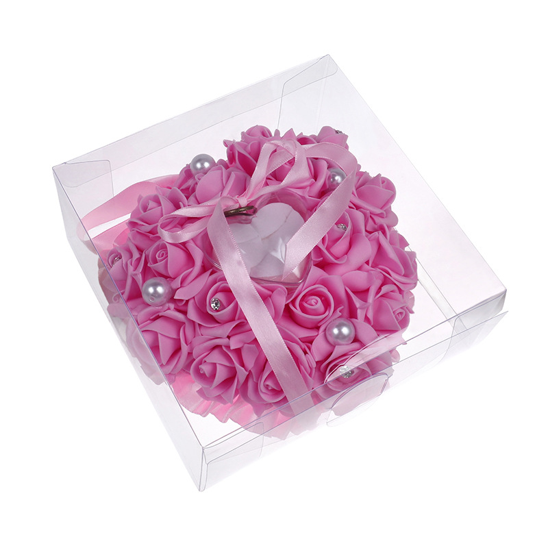 1 szt. Pudełko na pierścionek  – Ring Bearer Pillow recenzja i cena