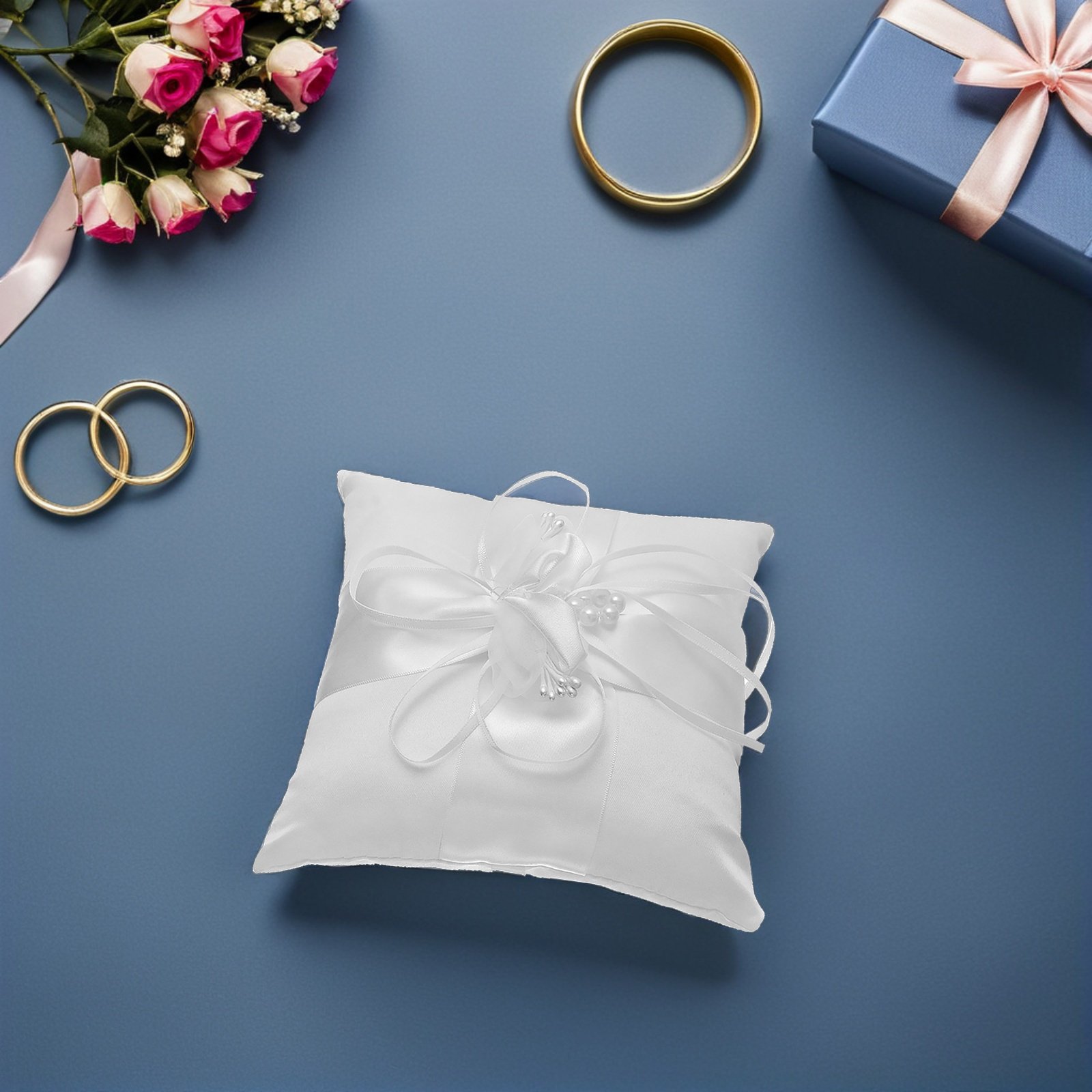 Elegancka poduszka na obrączki – Ring Bearer Pillow recenzja i cena