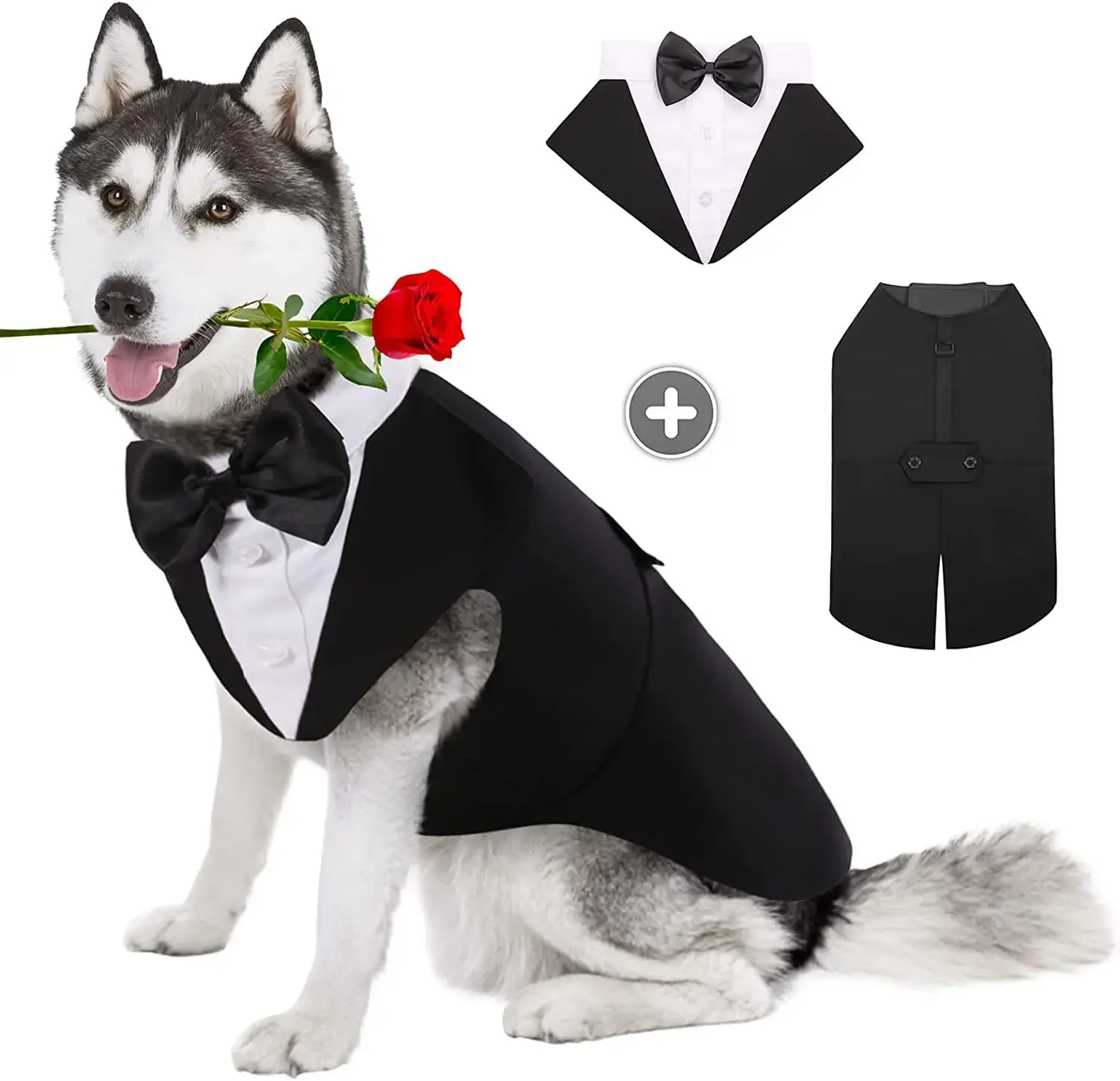 Ubrania dla psów, koszula ślub – Suit Supply Wedding Party recenzja i cena