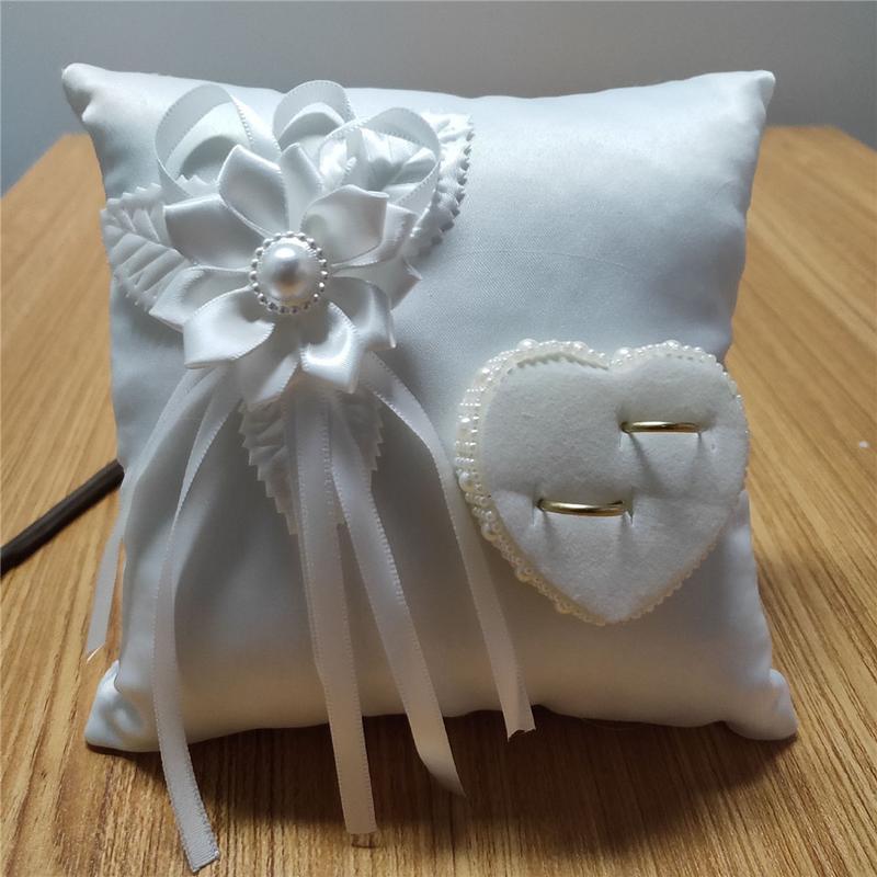 Poduszka na obrączki ślubne, e – Ring Bearer Pillow recenzja i cena