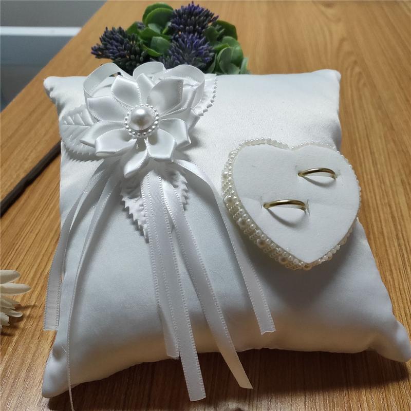 Poduszka na obrączki ślubne, e – Ring Bearer Pillow recenzja i cena