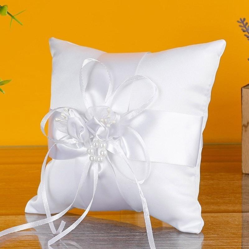 P9FE Wedding Pearls Pierścieni – Ring Bearer Pillow recenzja i cena